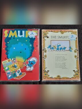Vintage Smurfs Notebooks 1990
